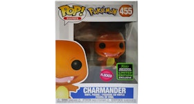 Funko Pop! Games Pokemon Charmander (Flocked) Spring Convention Exclusive Figure #455