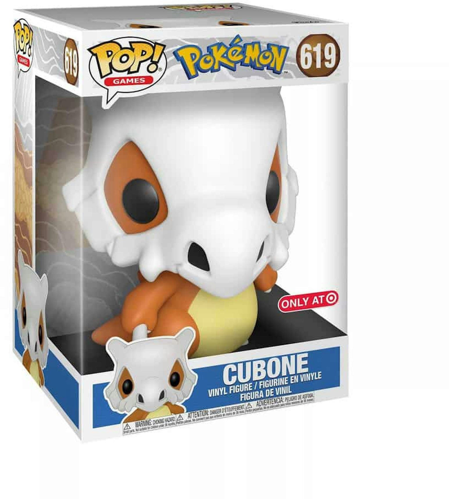 Pokémon POP! Games Osselait Cubone (EMEA) Vinyle Figurine 10cm N°596