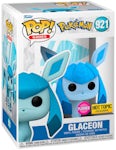 Funko Pop! Games Pokémon Glaceon Flocked Hot Topic Exclusive Figure #921