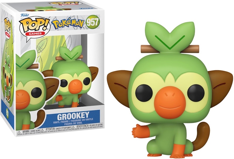 Funko Pop! Games: Pokemon Grookey Figure #957