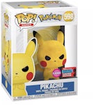 Funko Pop! Games Pokemon Grumpy Pikachu (Flocked) Fall Convention Exclusive Figure #598