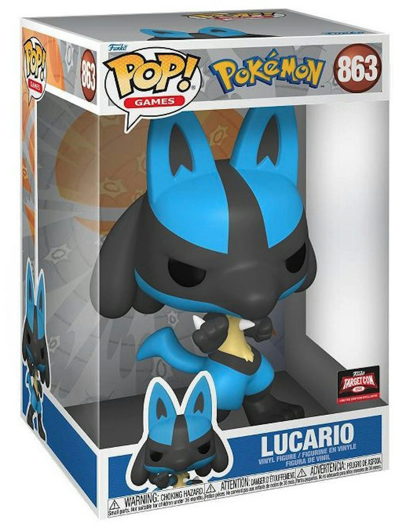 Funko Pop! Games Jumbo 10 inch Pokémon Mew #852 Target Exclusive