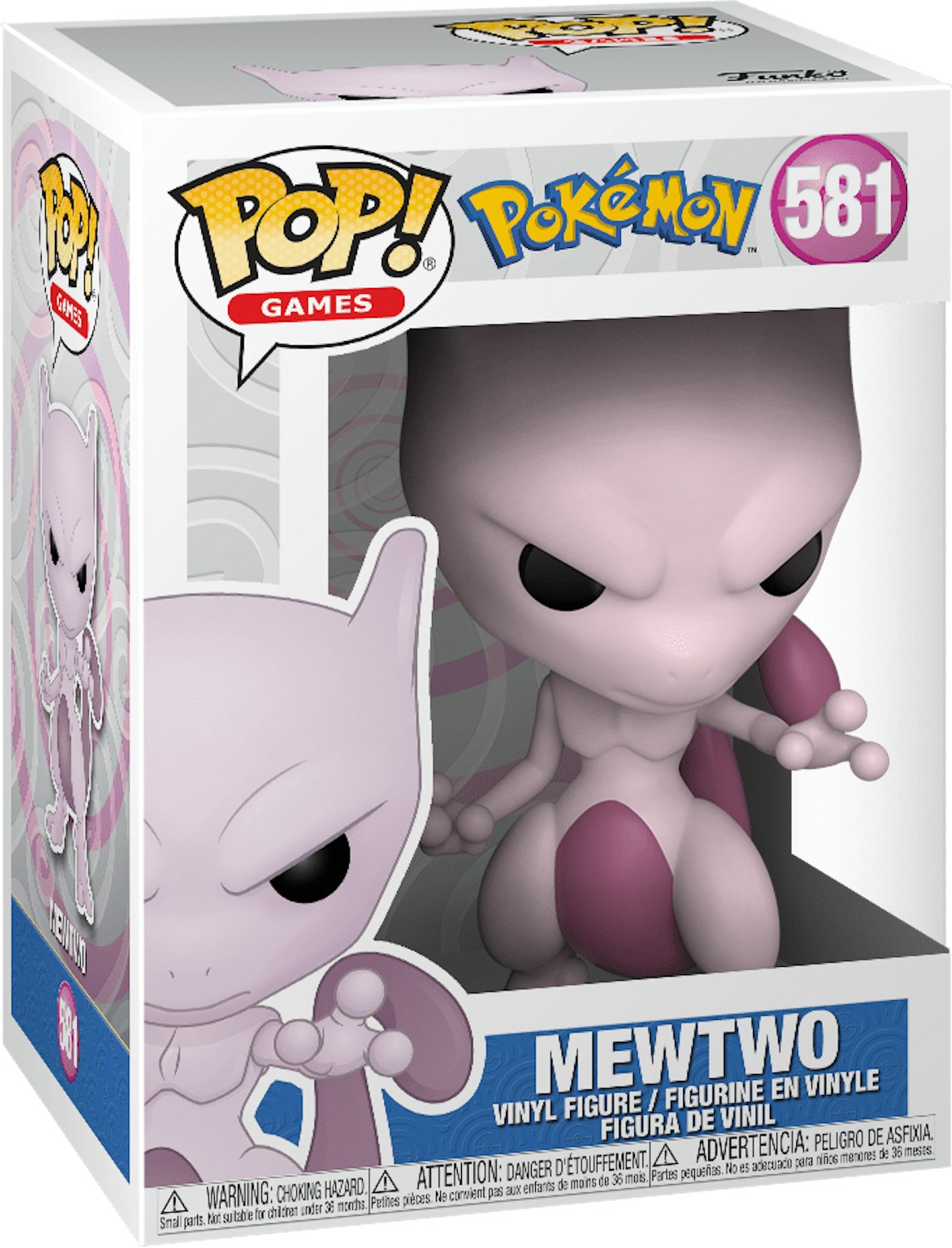 Funko Pop! Games Pokemon Mewtwo Figure 581