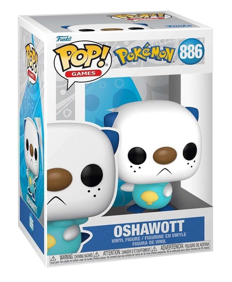 Funko Pop! Games: Pokemon Oshawott Figure #886