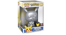 Funko Pop! Games Pokemon Pikachu (Metallic) Target Con Exclusive (10 Inch) Figure #353