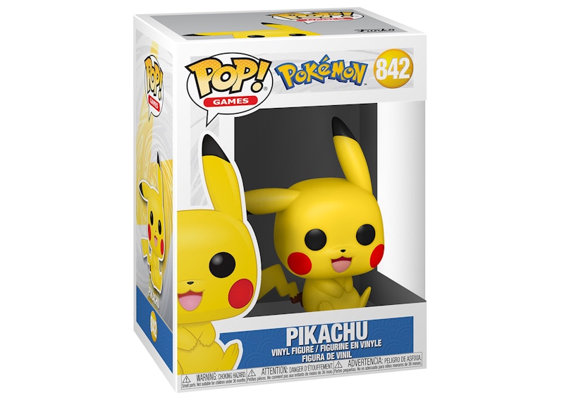 sitting pikachu funko