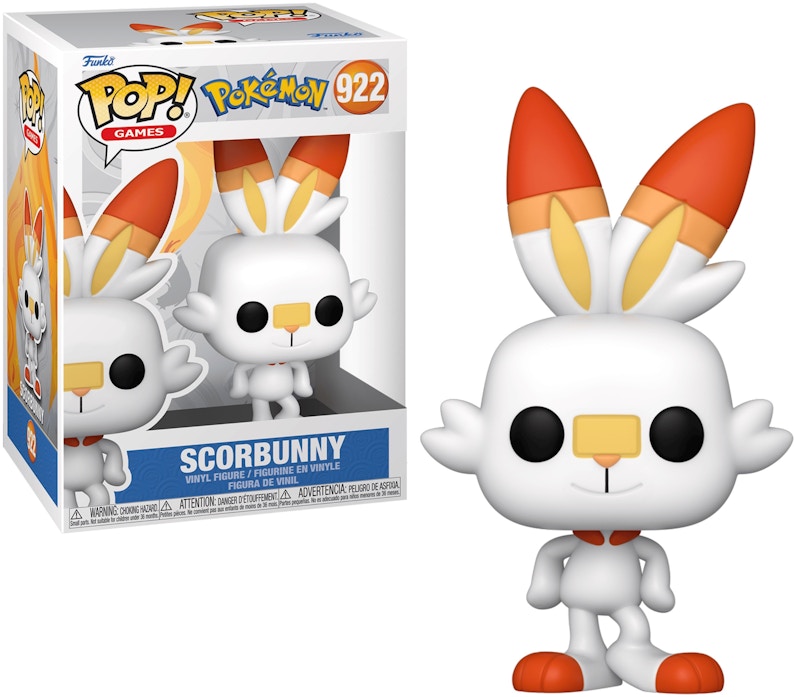 Funko Pop! Games: Pokemon Scorbunny Figure #922