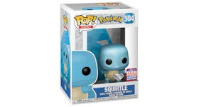 Funko Pop! Games Pokemon Squirtle Diamond Collection 2021 Summer Convention Exclusive Figure #504