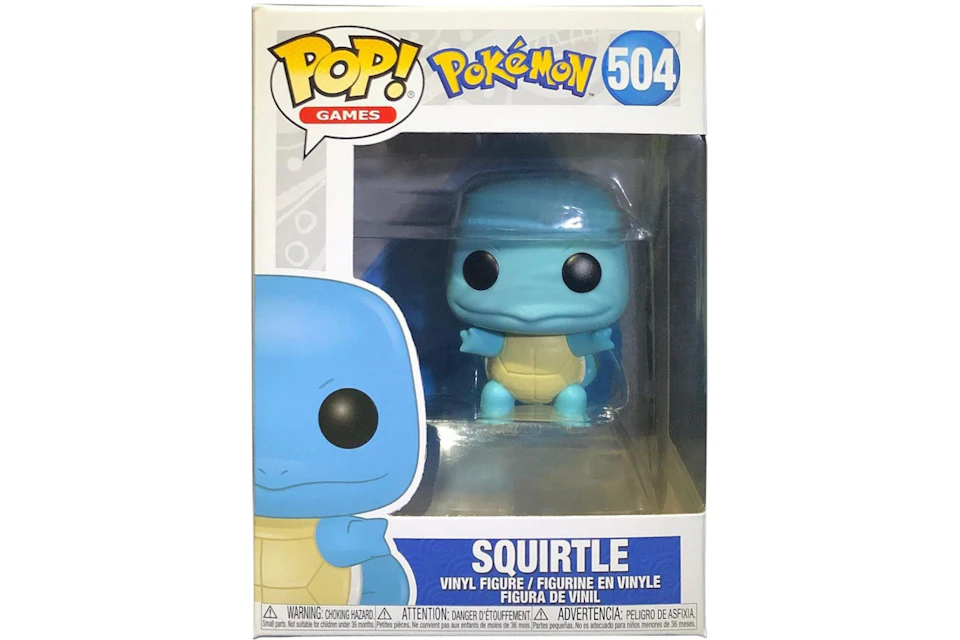 Funko Pop! Games Pokemon Squirtle Figure #504