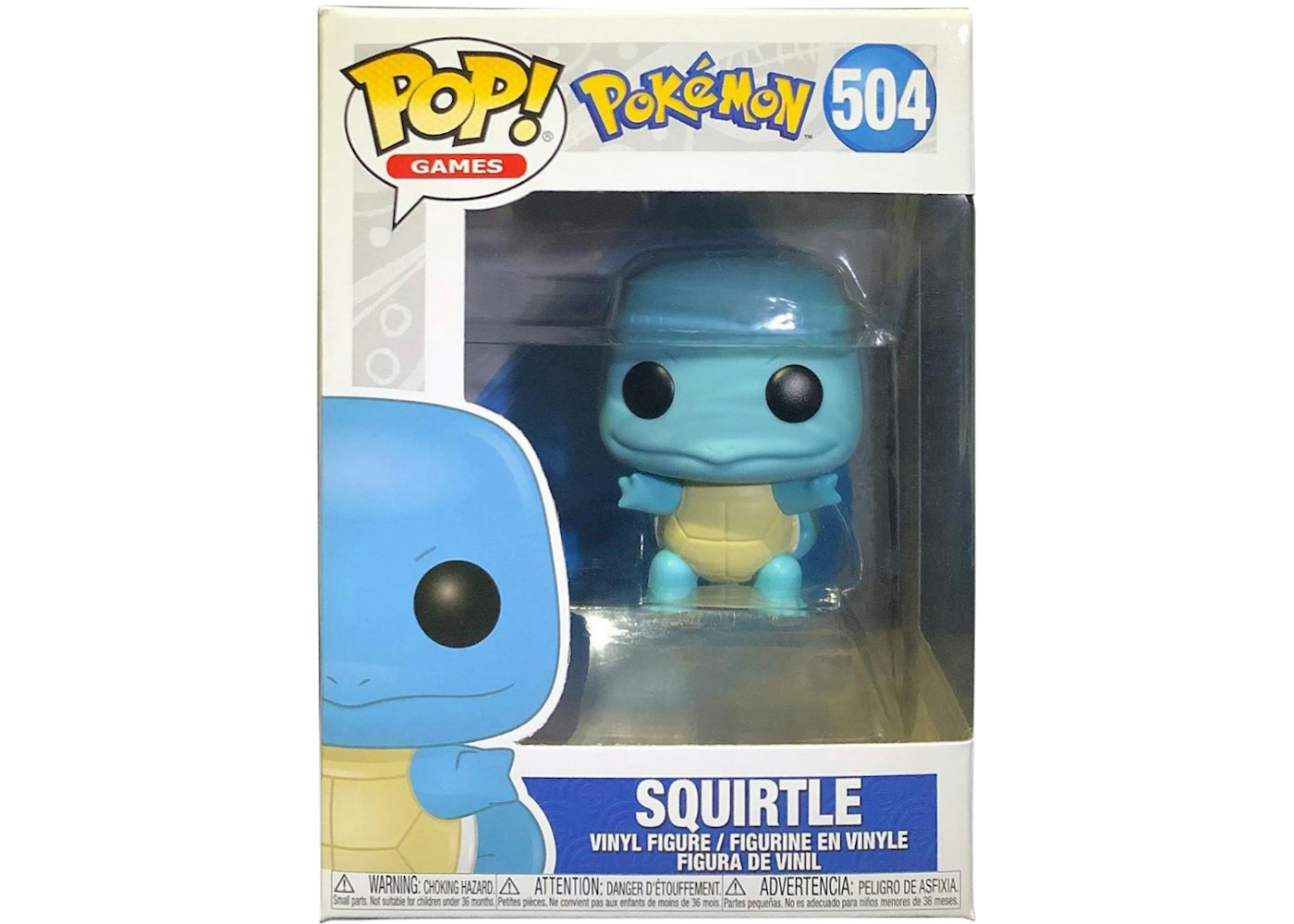 Funko Pop Squirtle - Pokémon #504 Funko Pop Squirtle - Pokémon #504
