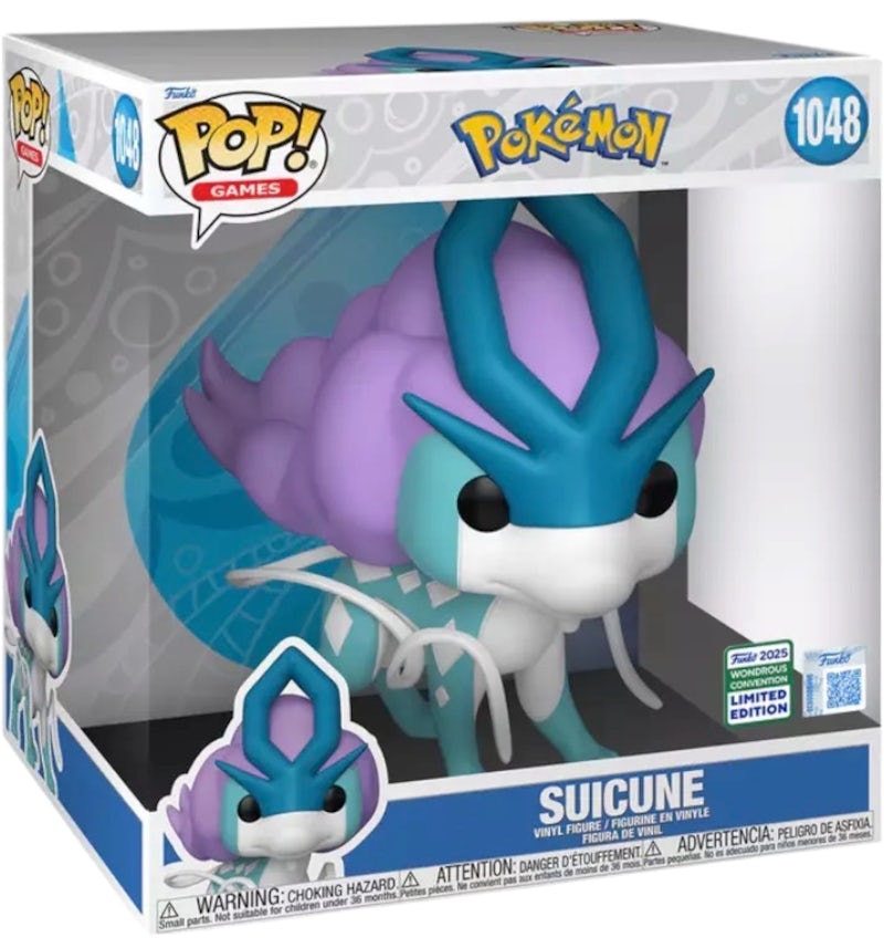 Funko Pop! Games Pokemon Suicune 2025 WonderCon Exclusive Figure