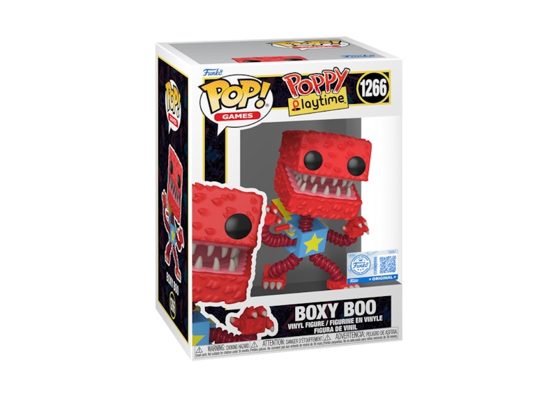 Funko Pop! Games-Poppy Playtime-Boxy Boo-Funko Sticker Figure #1266
