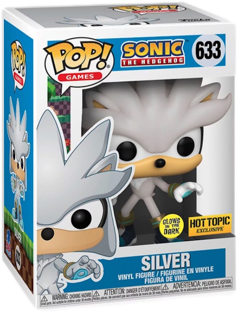 Funko POP Sonic with Ring 283 Glow in The Dark Sonic The Hedgehog GITD  Figure