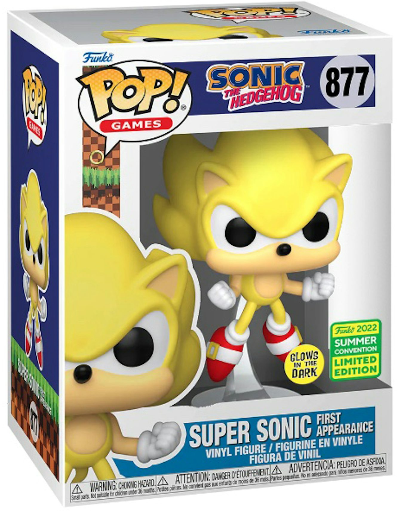 Funko Pop Sonic Clássico 632 Sonic The Hedgehog