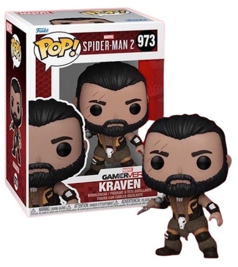 Funko Pop! Games: SpiderMan 2 Kraven Figure #973