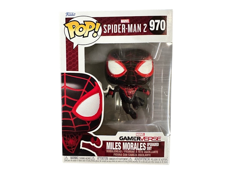 Funko Pop! Games: SpiderMan 2 Miles Morales (Upgraded Suit) Figure #970