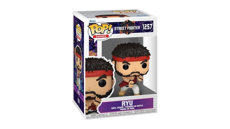 Funko Pop! Games: Street Fighter 6-Ryu Figure #1257