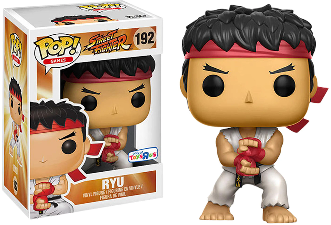 Funko Pop! Games Street Fighter Ryu Special Attack Toys 'R Us Exclusive ...