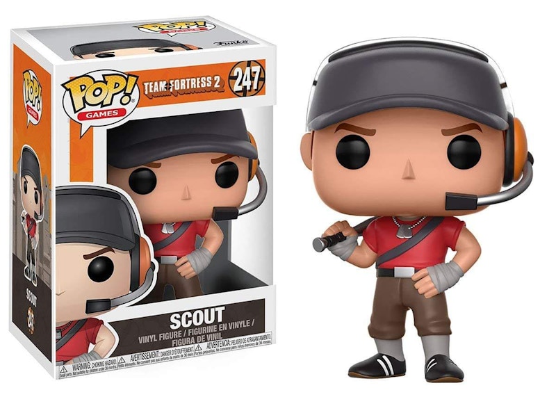 Funko Pop! Games Team Fortress 2 Scout Figure #247 - US