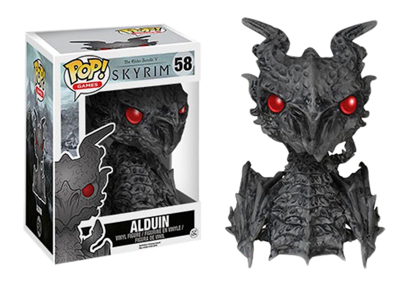 skyrim alduin funko pop