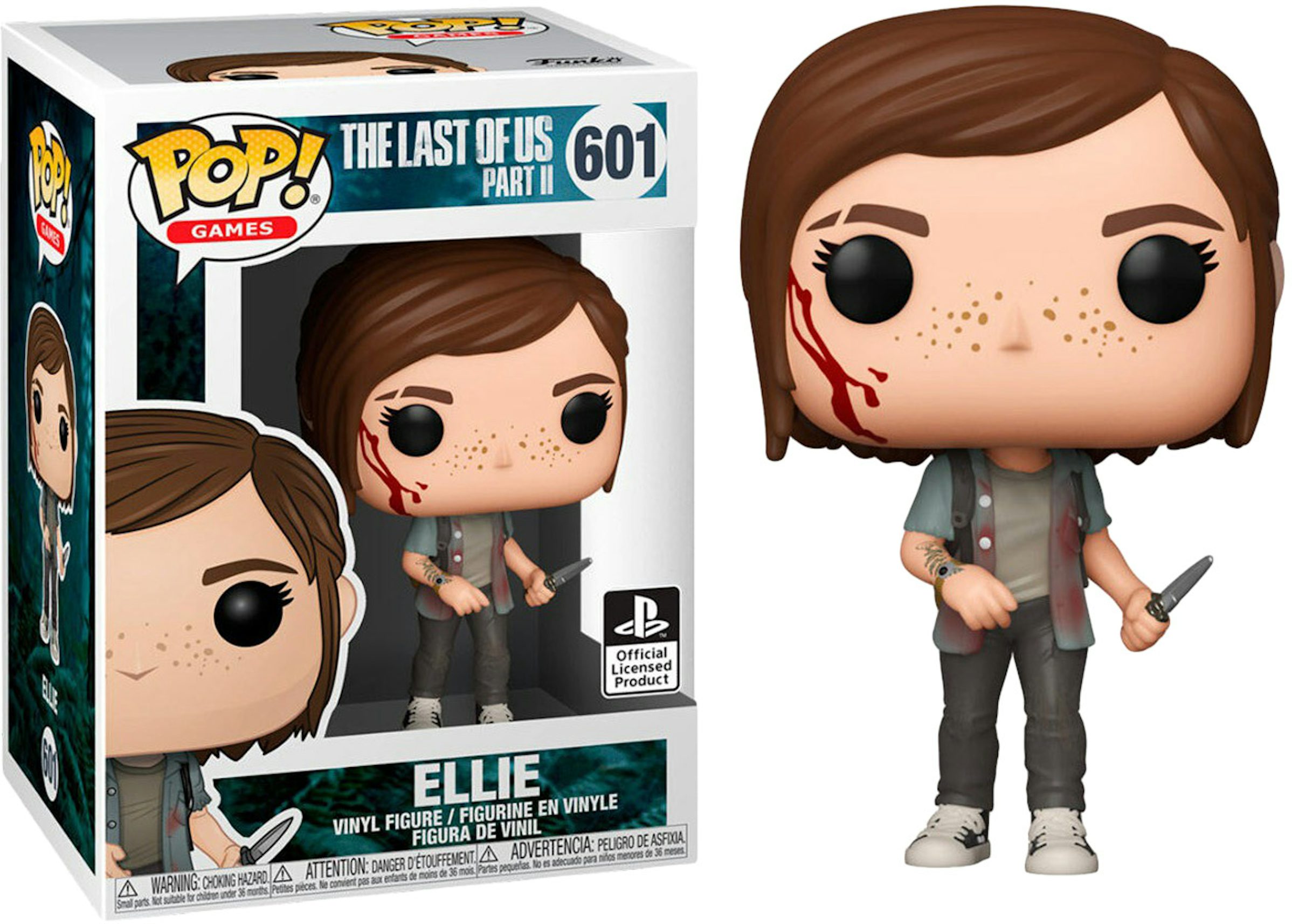 Ellie The Last of Us Part II Pop! Games Funko Original - Prime Colecionismo  - Colecionando clientes, e acima de tudo bons amigos.