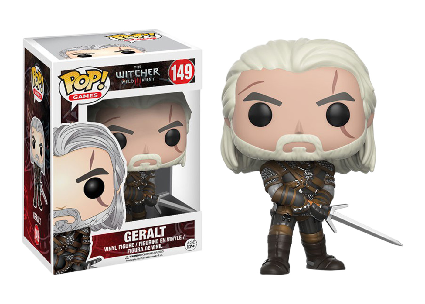 Pop Geralt FUNKO #149 The Witcher Games 