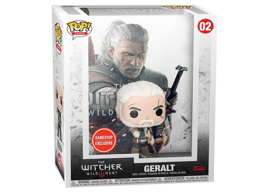 Funko Pop! Games The Witcher Wild Hunt Geralt Gamestop Exclusive