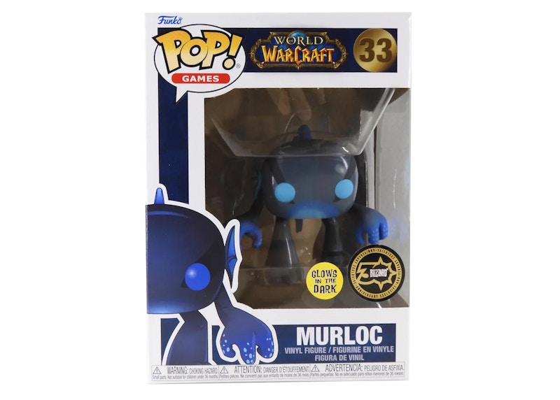 Funko Pop! Games World Of Warcraft Murloc GITD Blizzard 30th