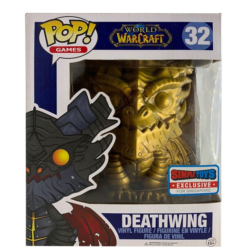 Funko Pop! Games World of Warcraft Deathwing SimplyToys Exclusive