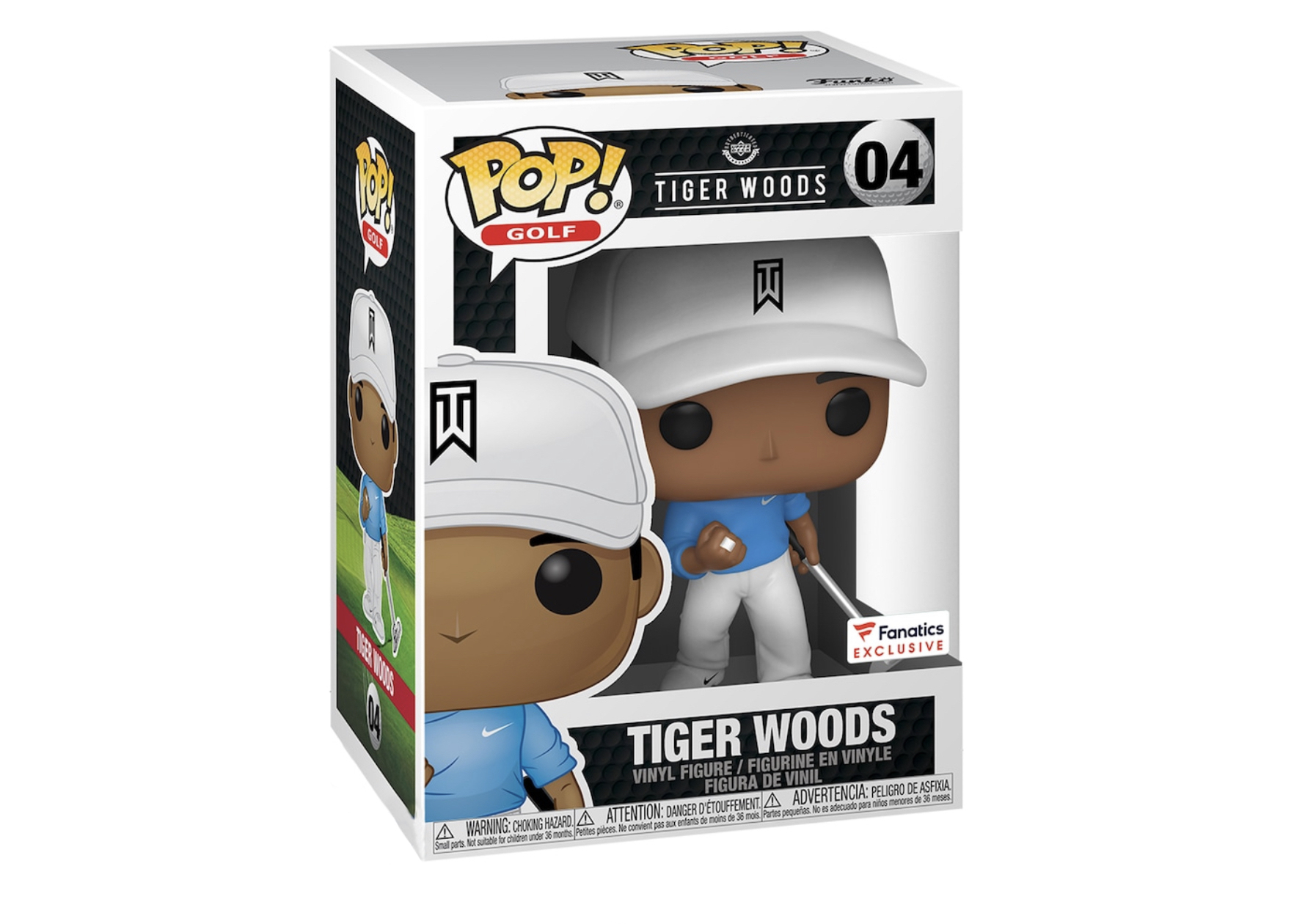 Funko Pop! Golf Tiger Woods Fanatics Exclusive Figure #04