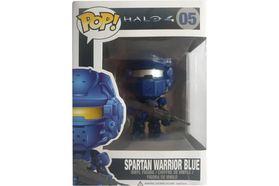 Funko Pop! Halo 4 Spartan Warrior Blue Figure #05