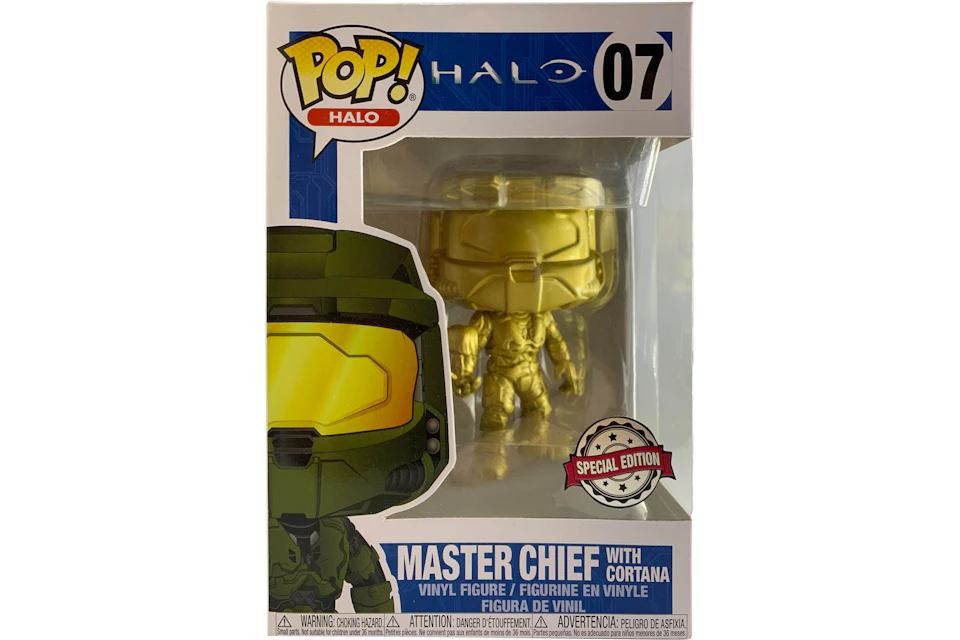 Funko Pop! Halo Master Chief with Cortana Special Edition Figure #07