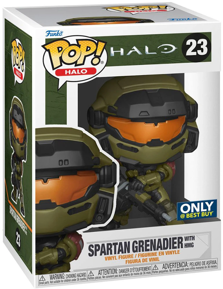 Funko Pop! Halo Spartan Grenadier With HMG Best Buy Exclusive Figure ...