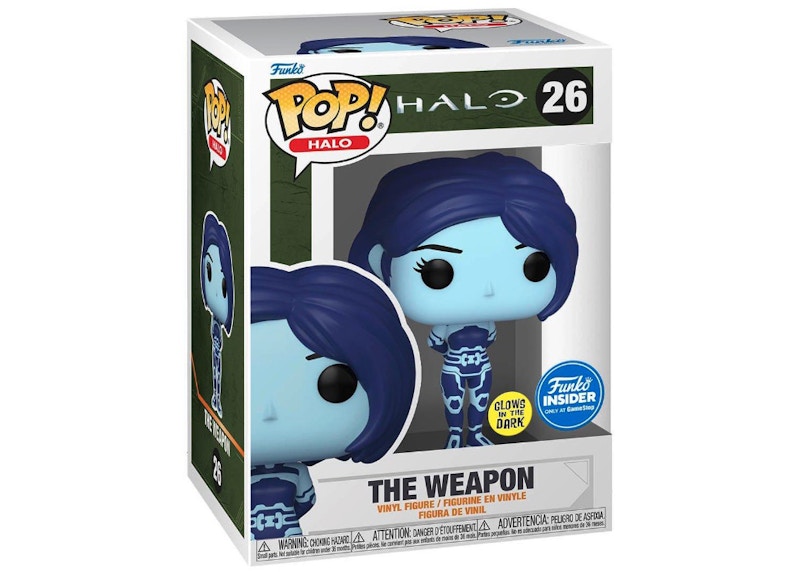 Funko Pop! Vinyl: Halo - The Weapon (GlTD)- GameStop (GS) Pop