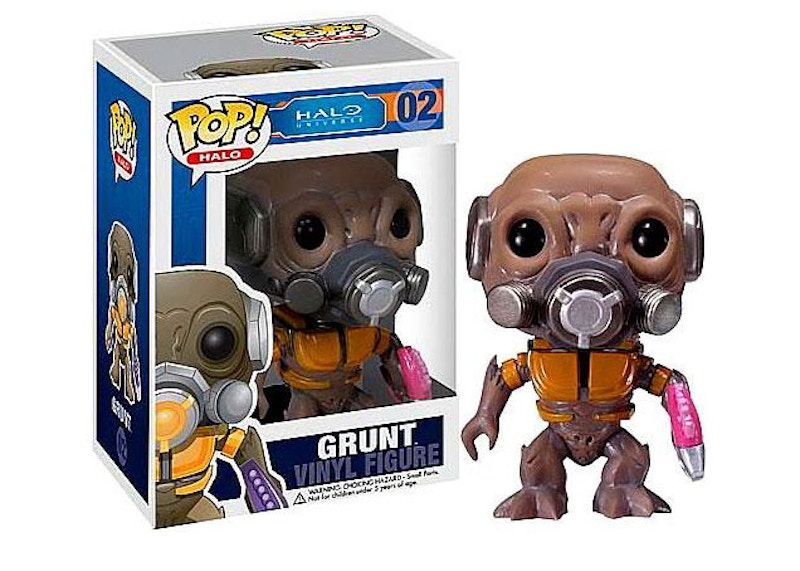 halo grunt pop vinyl