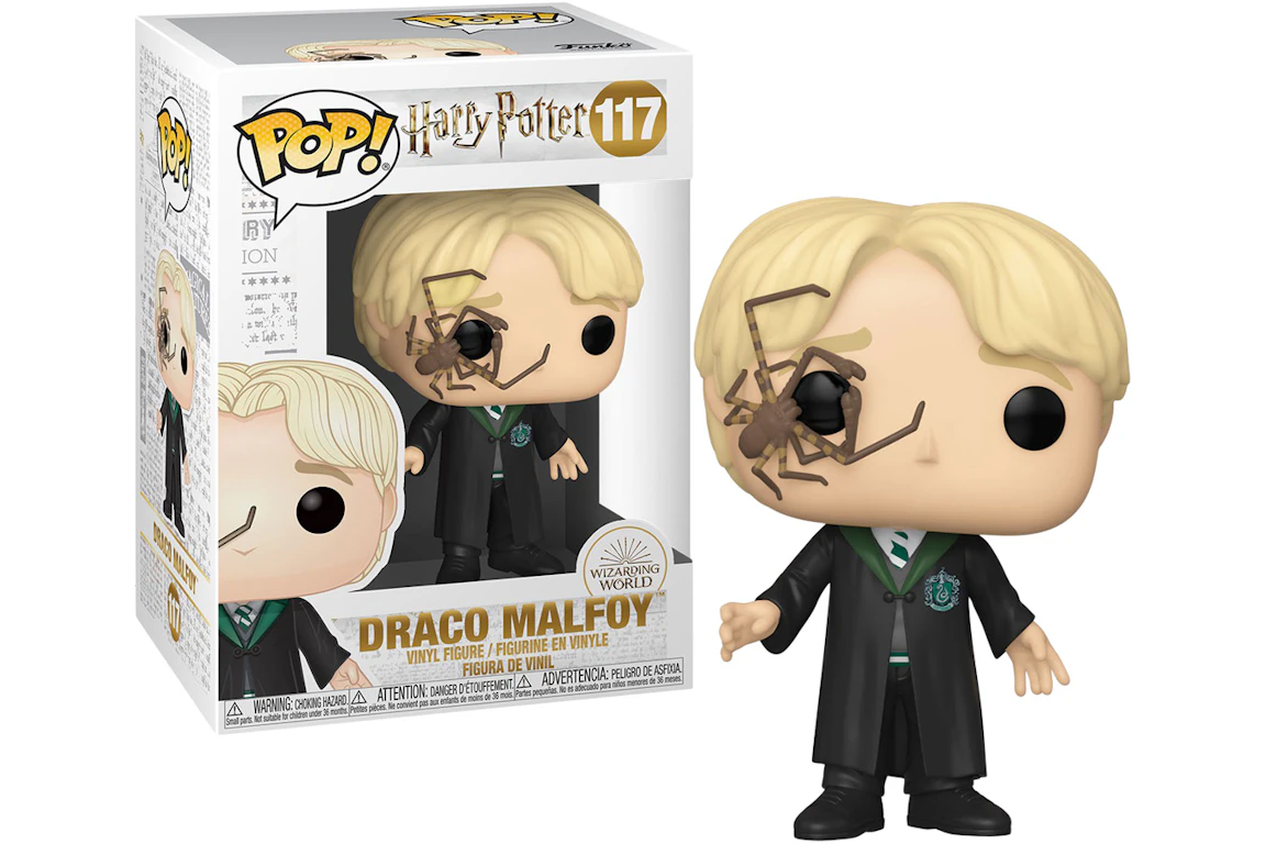 Funko Pop! Harry Potter Draco Malfoy with Whip Spider Figure #117