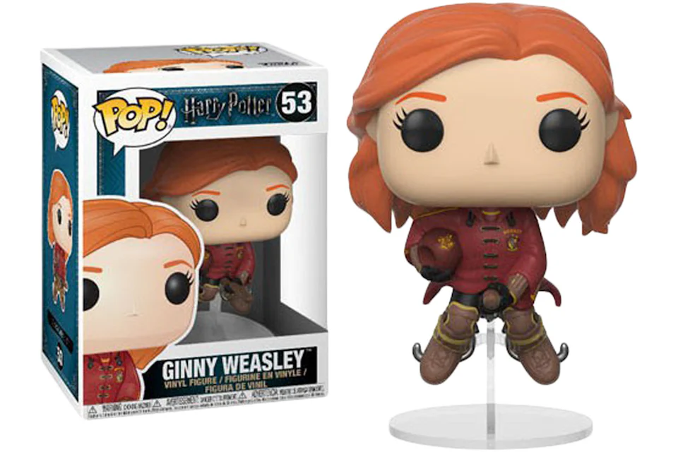 Funko Pop! Harry Potter Ginny Weasley on Broom Quidditch Figure #53