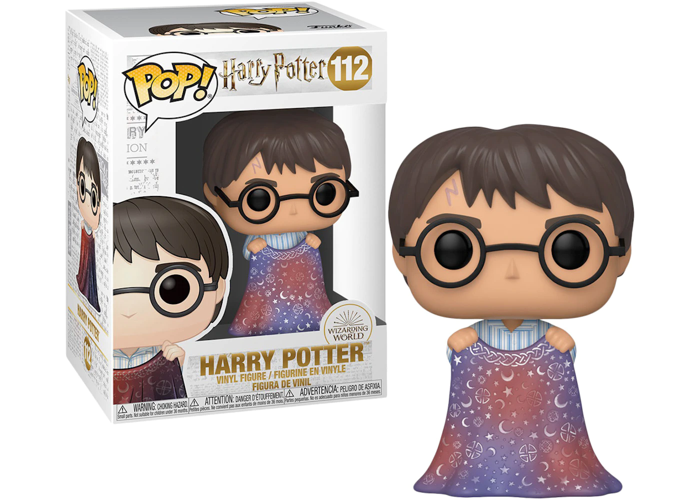 skilsmisse bede minimal Funko Pop! Harry Potter Harry Potter Holding Invisibility Cloak Figure #112  - JP