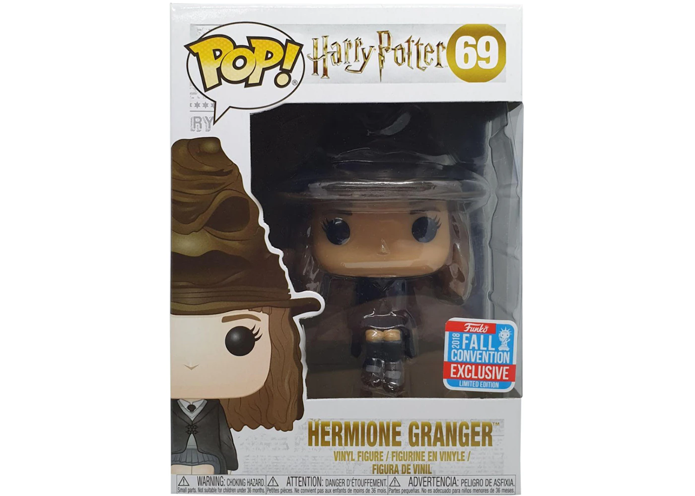 Funko Pop! Harry Potter Hermione Granger Fall Convention Exclusive Figure  #69 - US