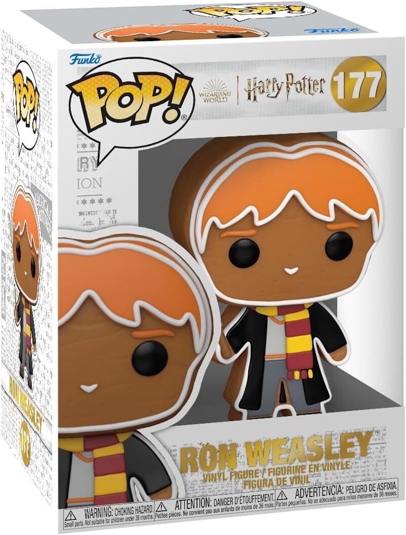 Funko Pop! Harry Potter: Ron Weasley (Gingerbread) Figure #177