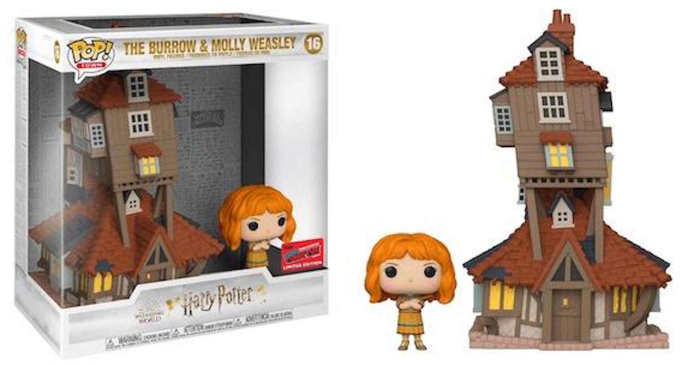 Funko Harry Potter Town The Burrow & Molly Weasley NYCC Exclusive Figure #16 - US