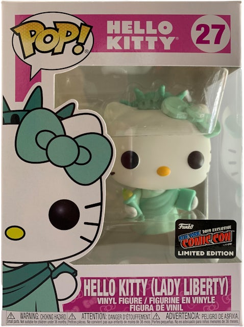 Funko Pop! Hello Kitty Hello Kitty Lady Liberty NYCC Figure #27 - US