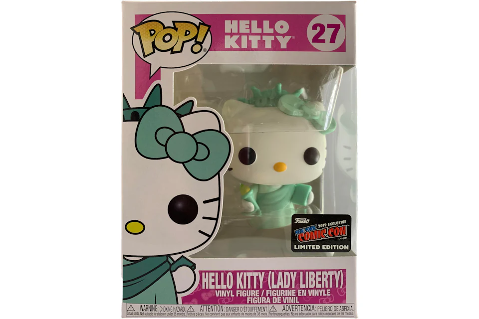 Funko Pop! Hello Kitty Hello Kitty Lady Liberty NYCC Figure #27