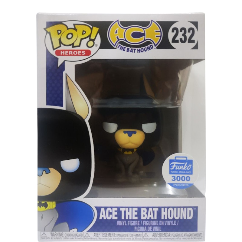 Funko Pop! Heroes Ace The Bat Hound Funko Shop Exclusive