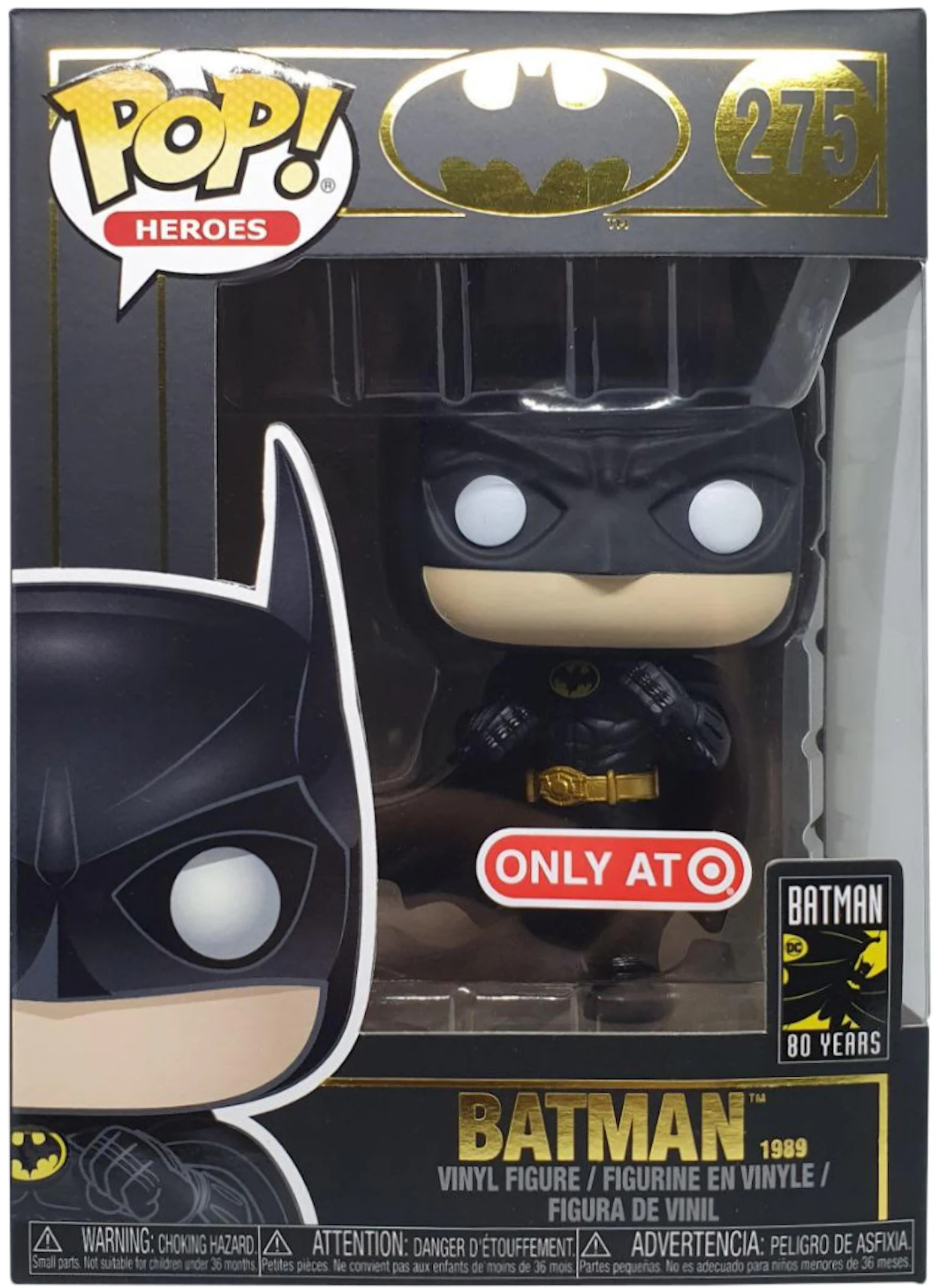 Funko Pop! Heroes Batman 1989 Target Exclusive Figure #275 - GB