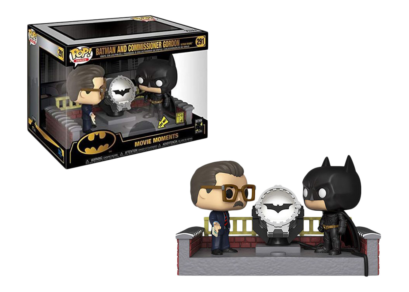 funko batman and commissioner gordon