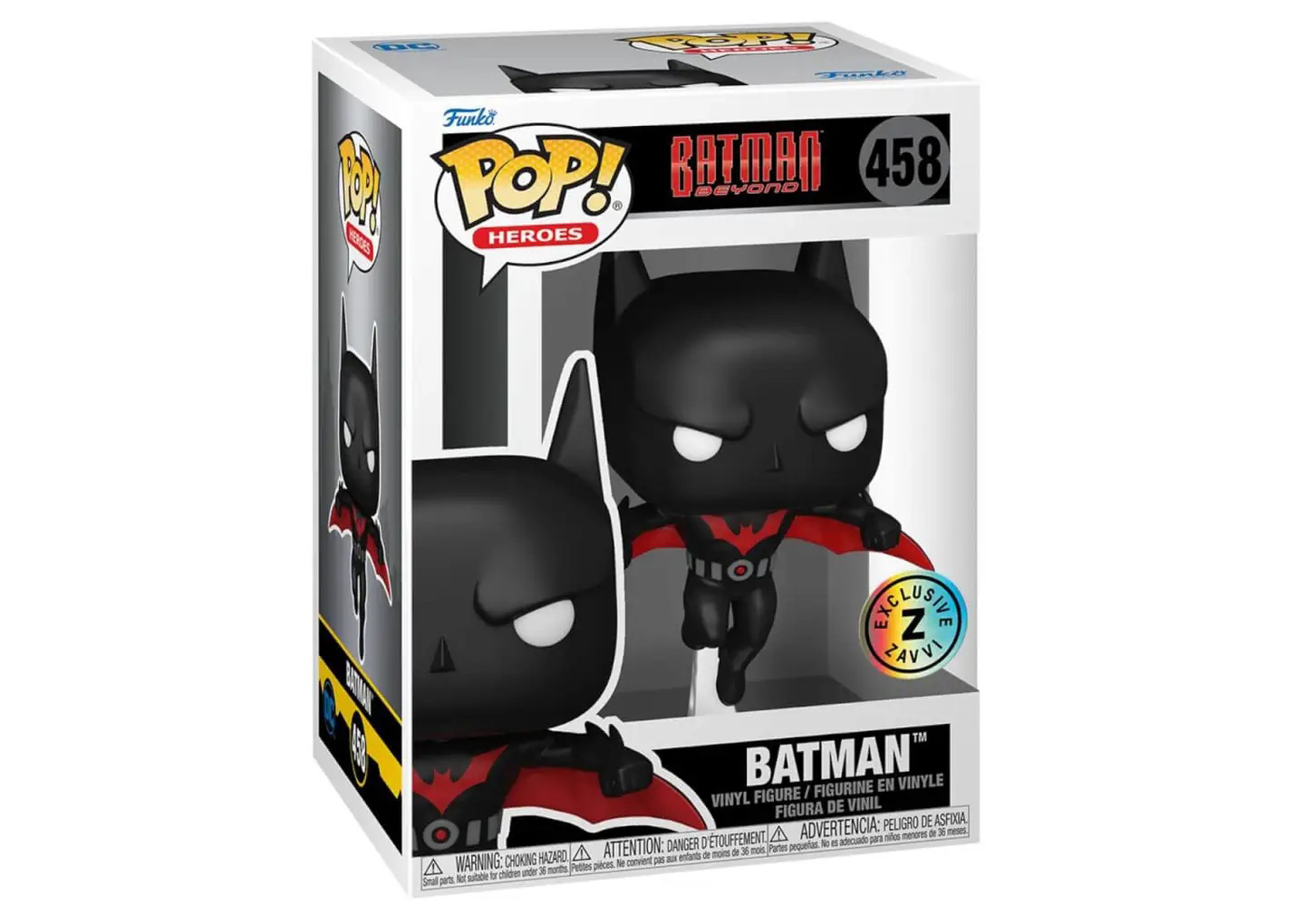 Funko Pop! Heroes Batman Beyond Batman Zavvi Exclusive Figure #458