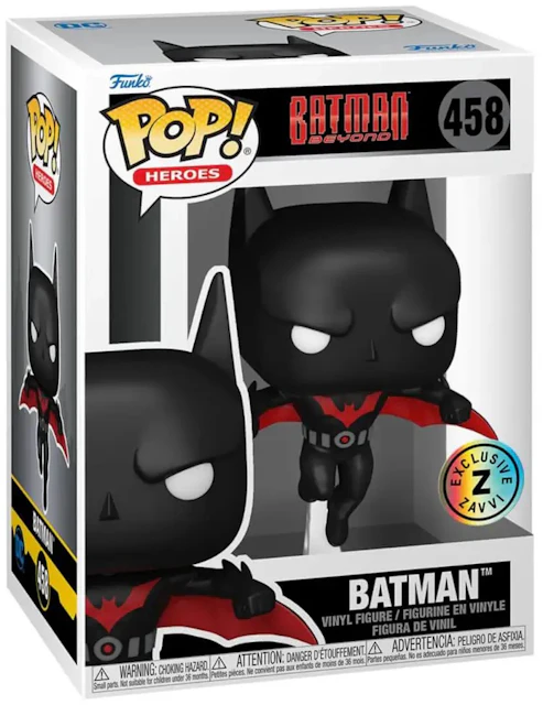 Funko Pop! Heroes Batman Beyond Batman Zavvi Exclusive Figure #458 - GB