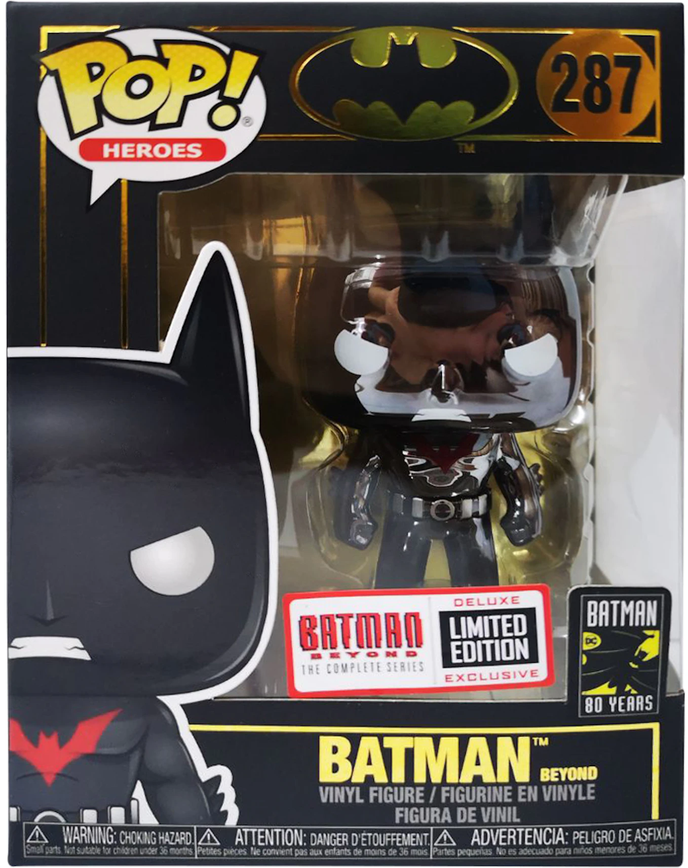 Funko Pop! Heroes Batman Beyond Deluxe Limited Edition Figure #287 - US