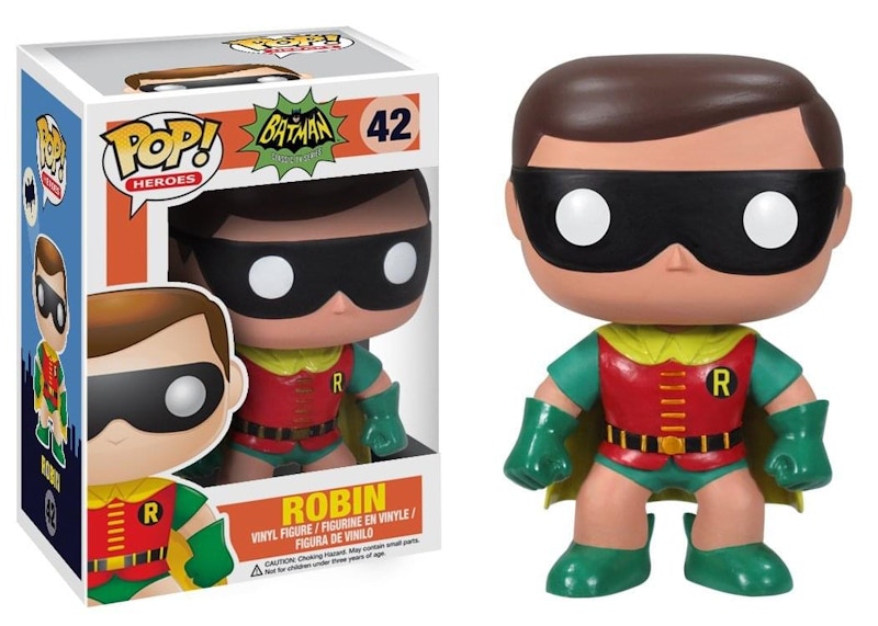 Funko Pop! Heroes Batman Classic TV Series Robin Figure #42 - JP